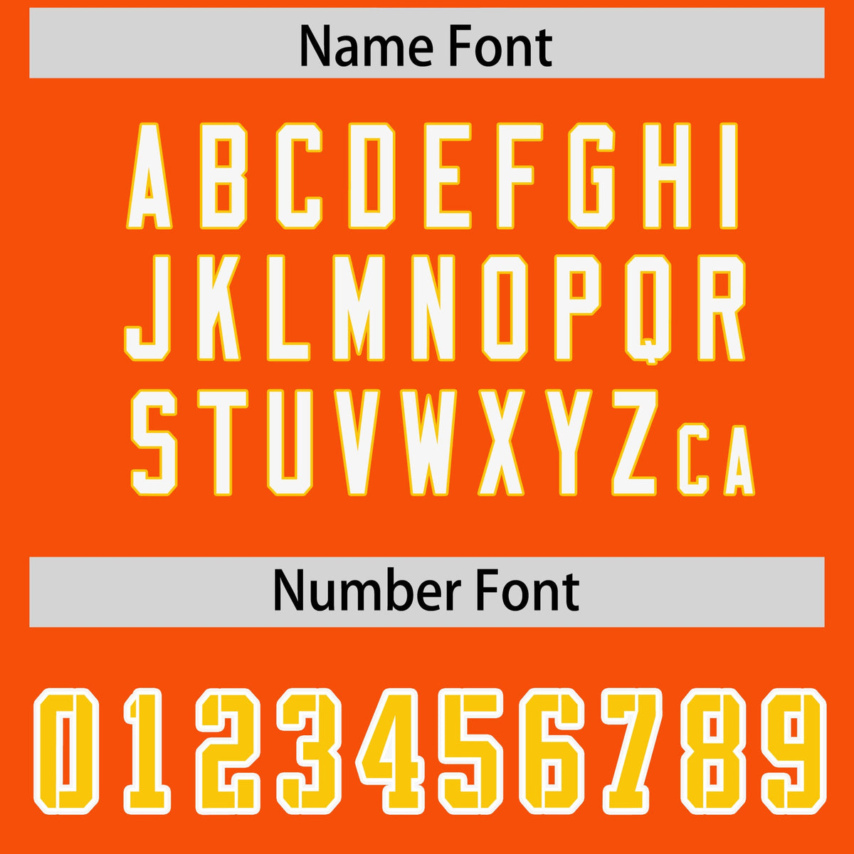 Custom Orange Personalized Shoulder Cut Two-Tone Authentic Football Jersey