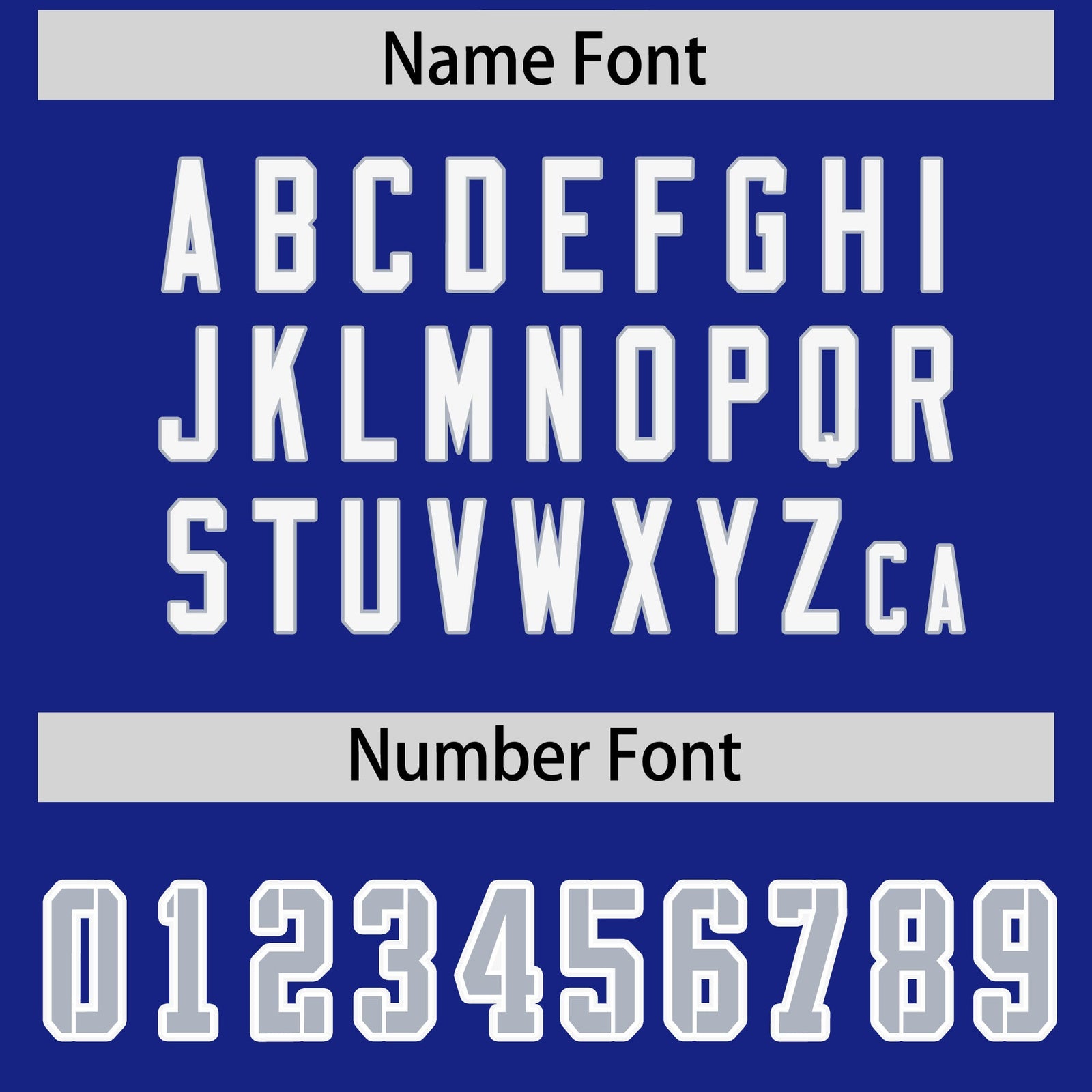 Custom Royal Personalized Shoulder Cut Two-Tone Authentic Football Jersey