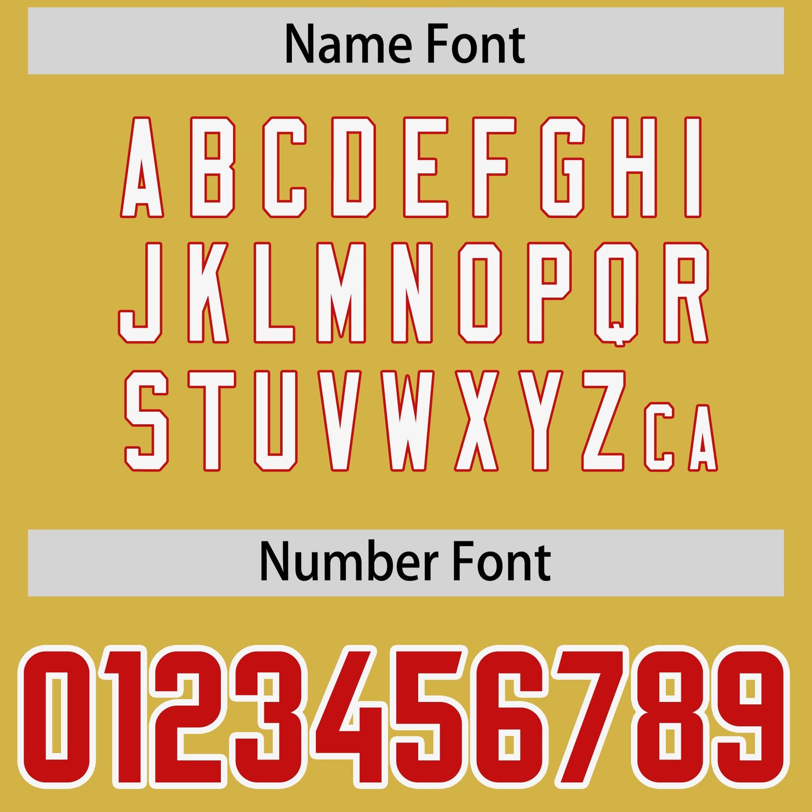 Custom Old Gold Personalized Shoulder Cut Two-Tone Authentic Football Jersey