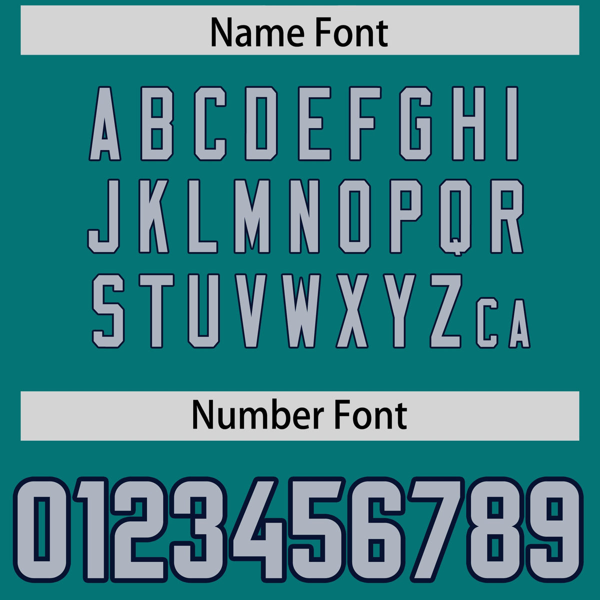 Custom Aqua Personalized Shoulder Cut Two-Tone Authentic Football Jersey