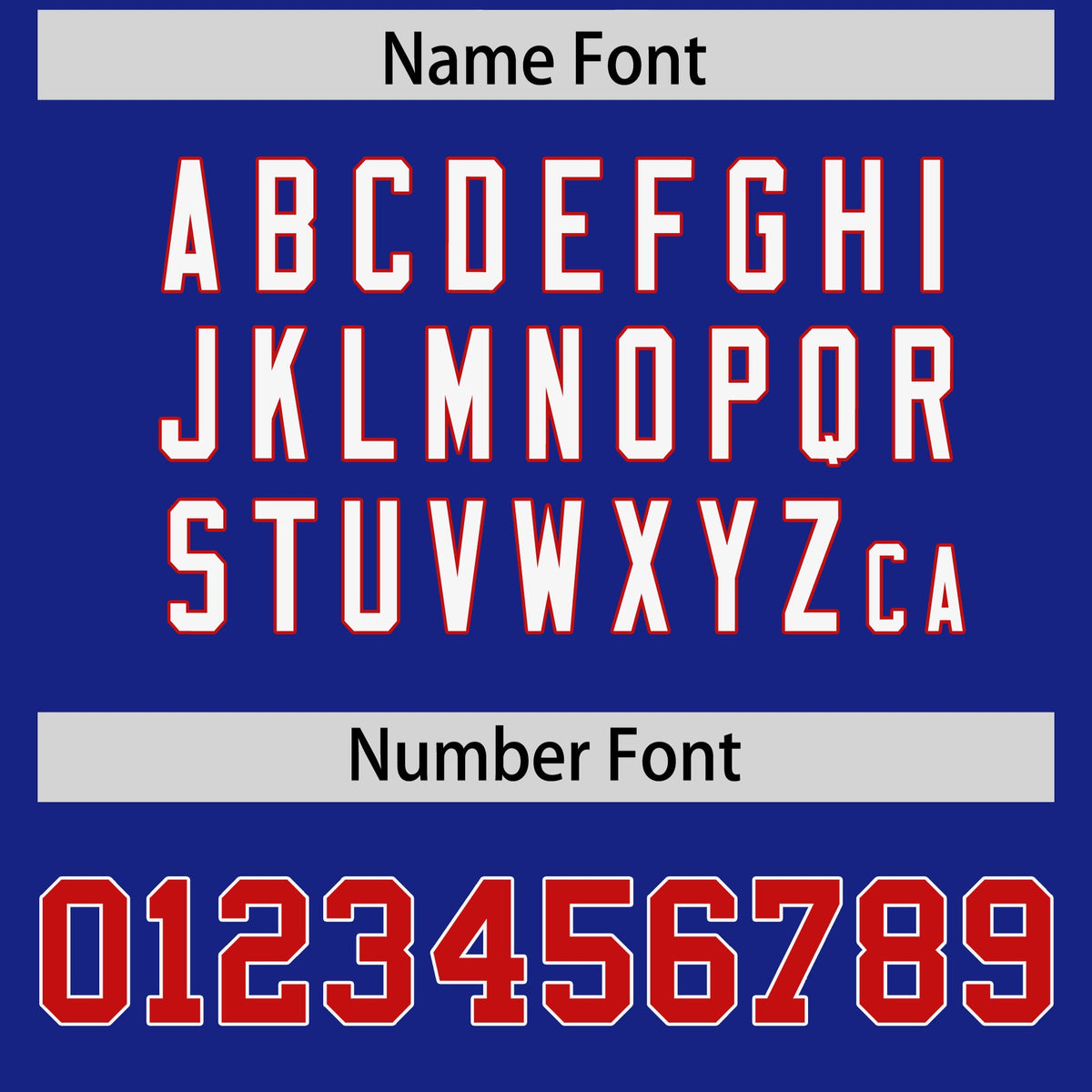 Custom Royal Personalized Shoulder Cut Two-Tone Authentic Football Jersey