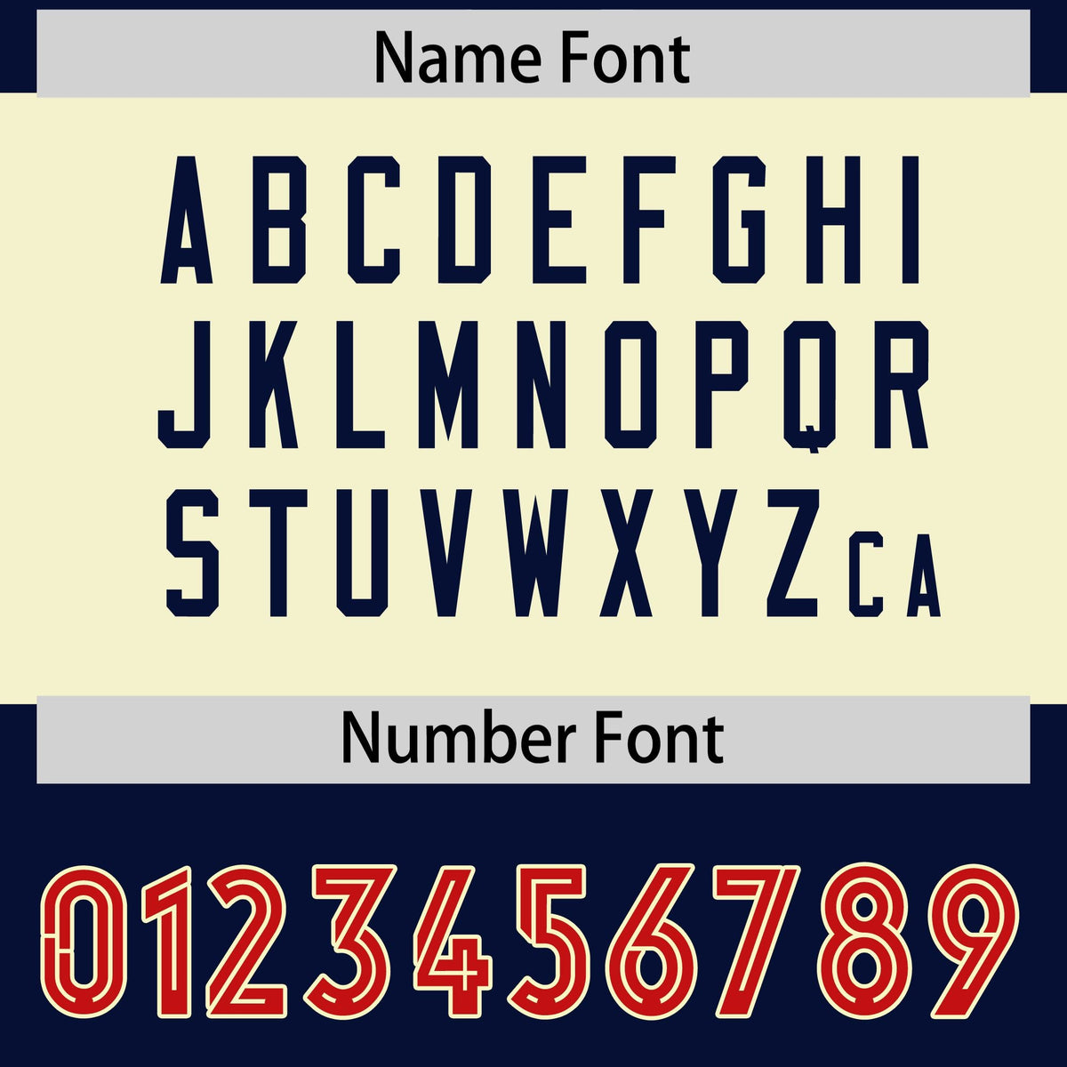 Custom Navy Red Raglan Sleeves Personalized Pattern Authentic Football Jersey