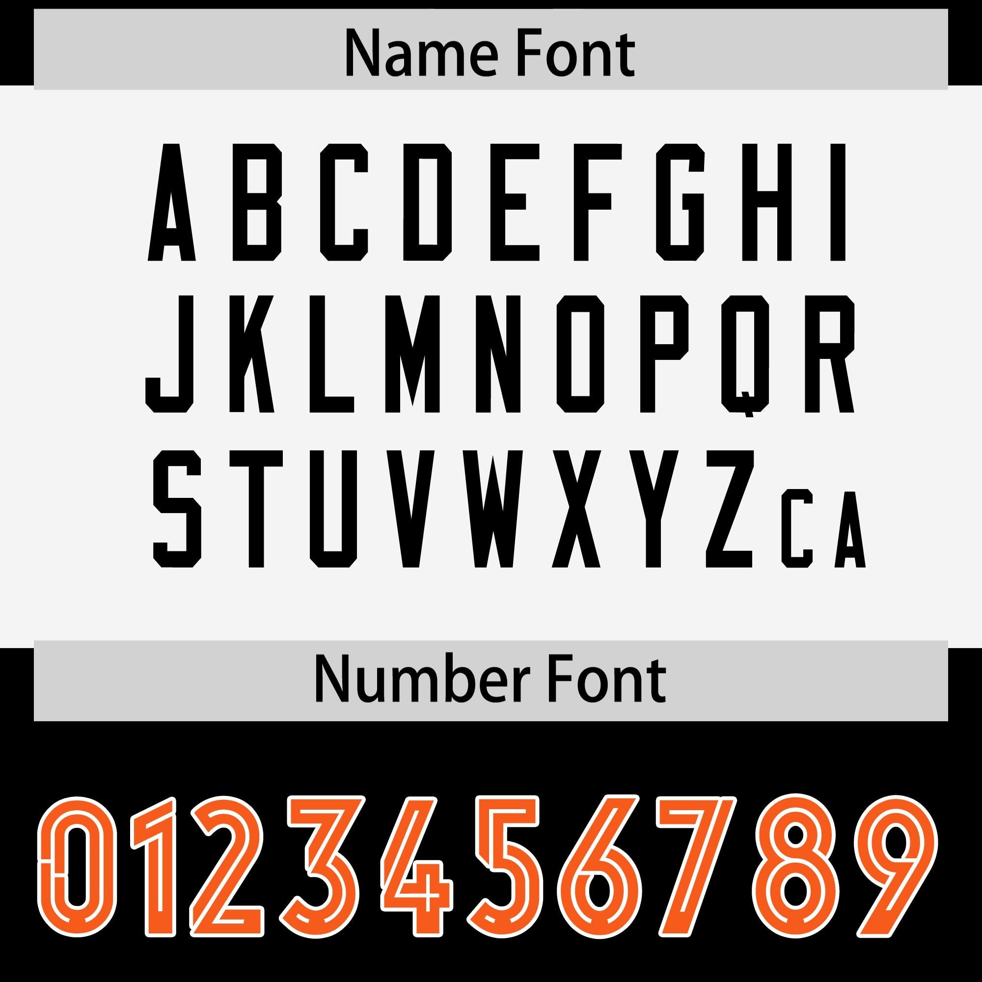 Custom Black Orange Raglan Sleeves Personalized Pattern Authentic Football Jersey