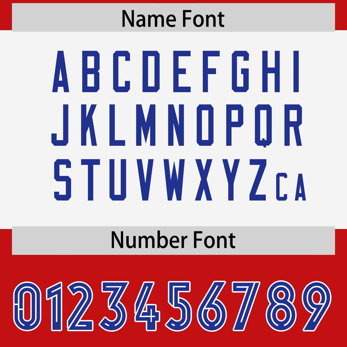 Custom Red Royal Raglan Sleeves Personalized Pattern Authentic Football Jersey