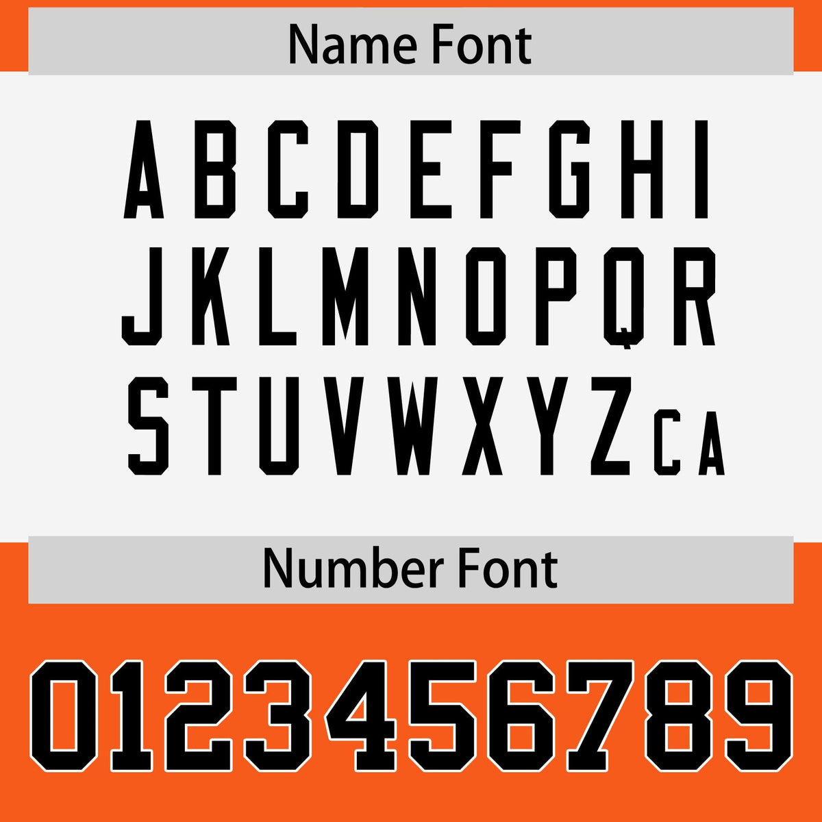 Custom Orange Black Raglan Sleeves Personalized Pattern Authentic Football Jersey