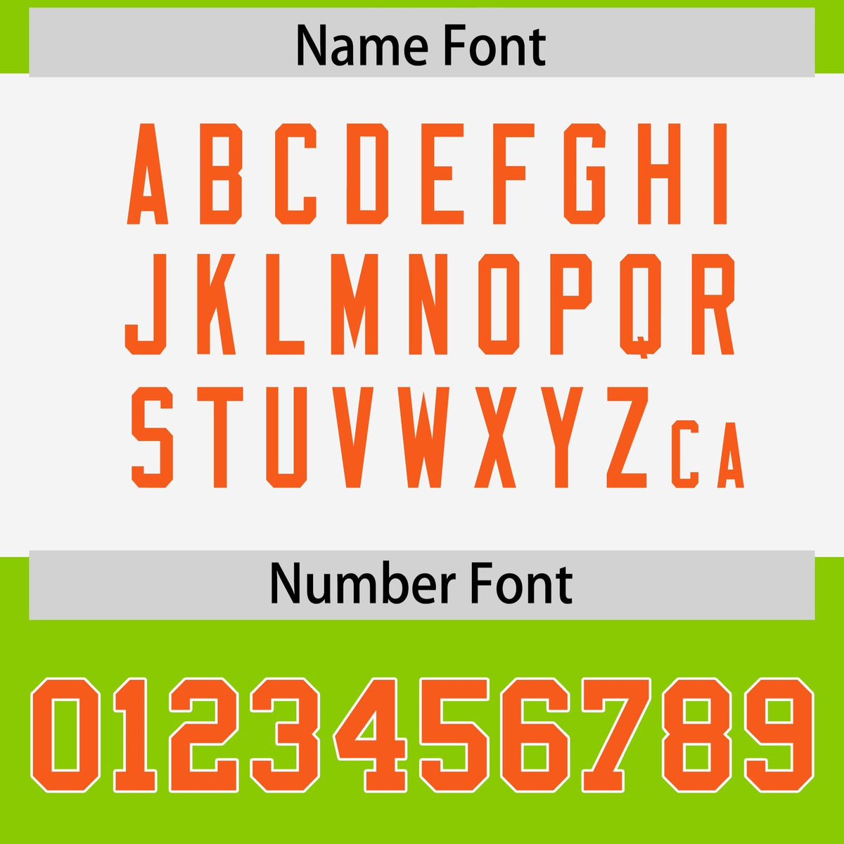 Custom Neon Green Orange Raglan Sleeves Personalized Pattern Authentic Football Jersey