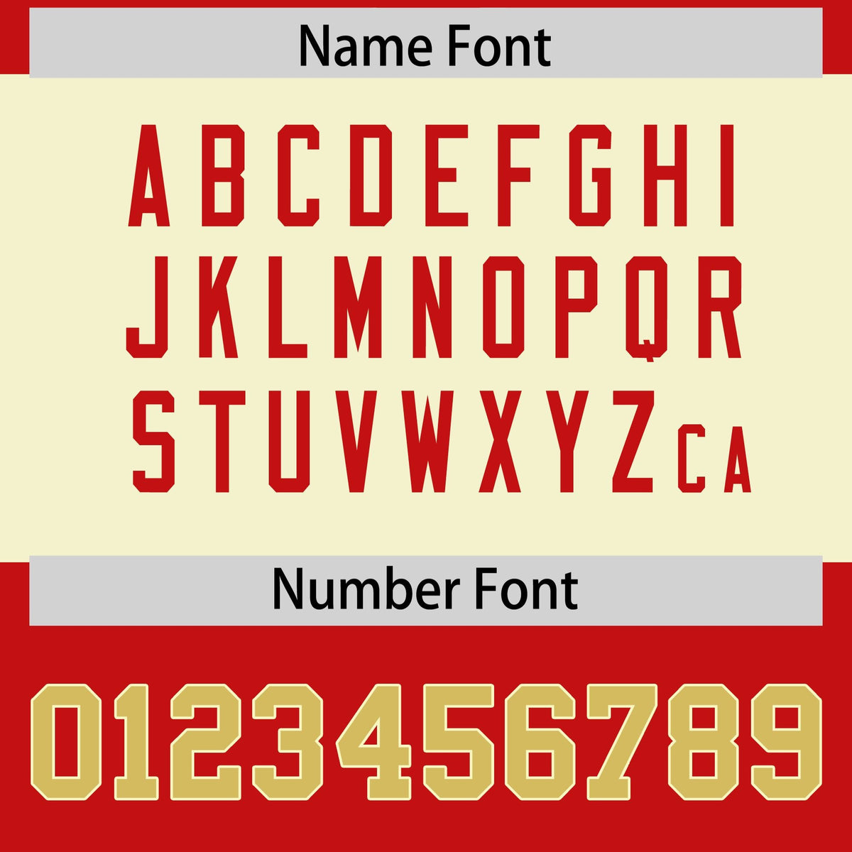 Custom Red Old Gold Raglan Sleeves Personalized Pattern Authentic Football Jersey