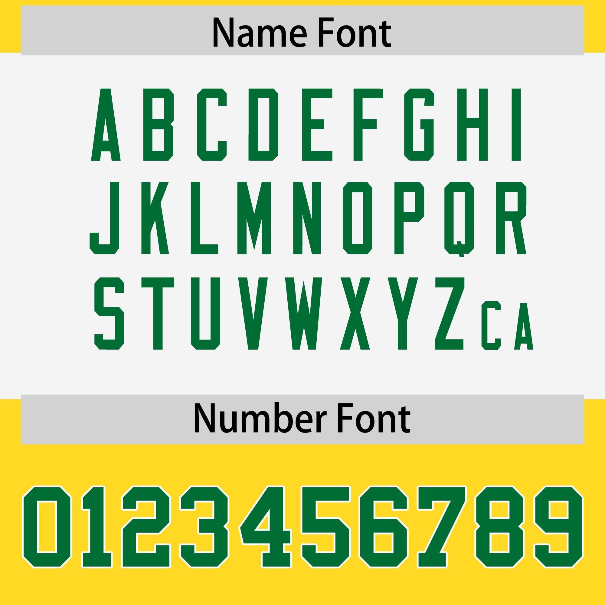 Custom Gold Kelly Green Raglan Sleeves Personalized Pattern Authentic Football Jersey