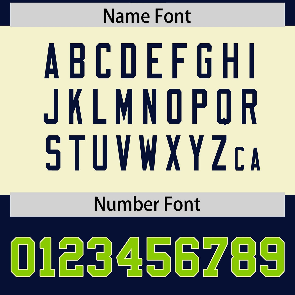 Custom Navy Neon Green Raglan Sleeves Personalized Pattern Authentic Football Jersey