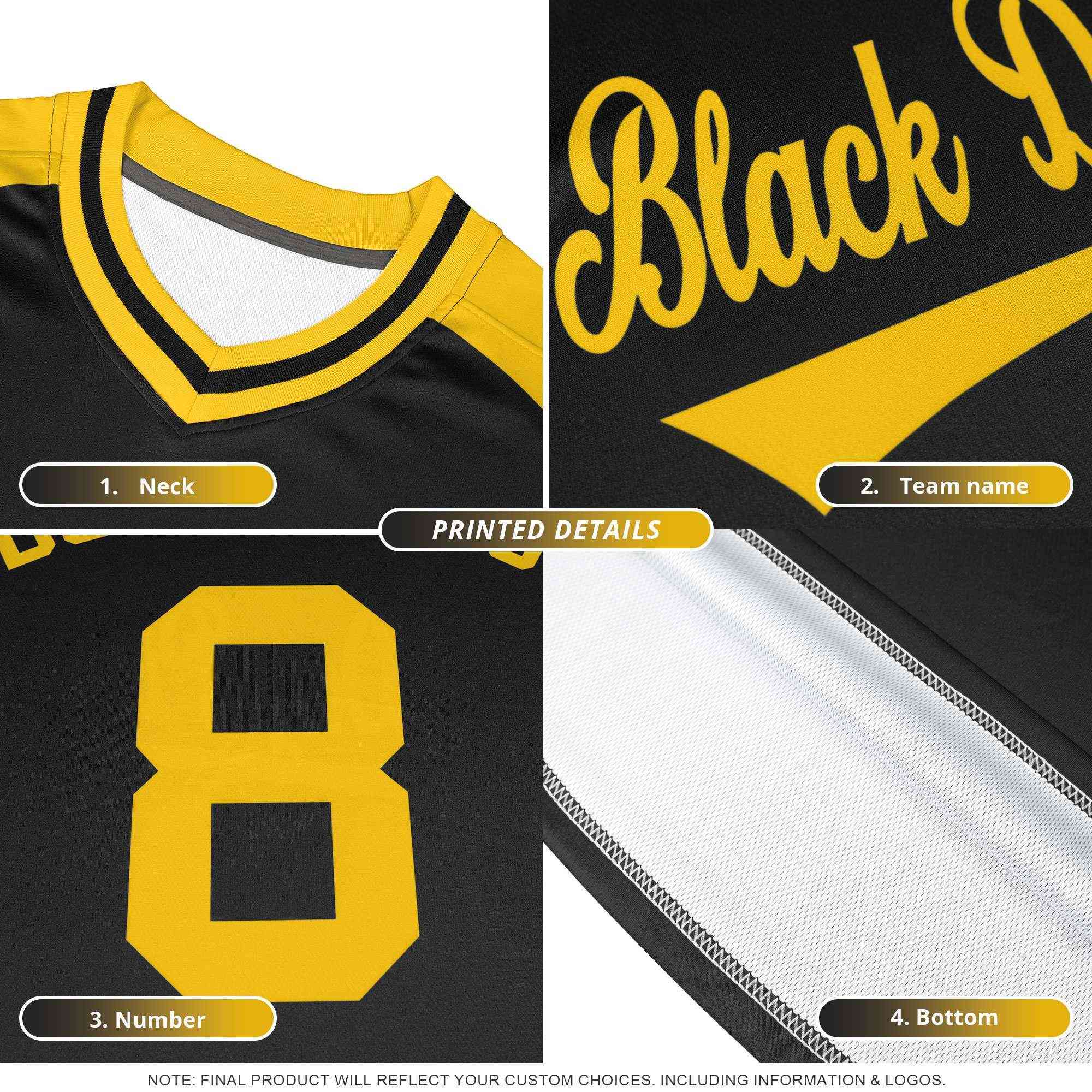 Custom Black Silver Raglan Sleeves Personalized Pattern Authentic Football Jersey