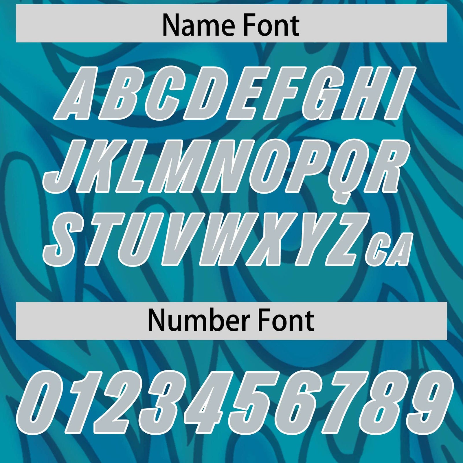 Custom Aqua Personalized Printed Graffiti Pattern Design Authentic Football Jersey