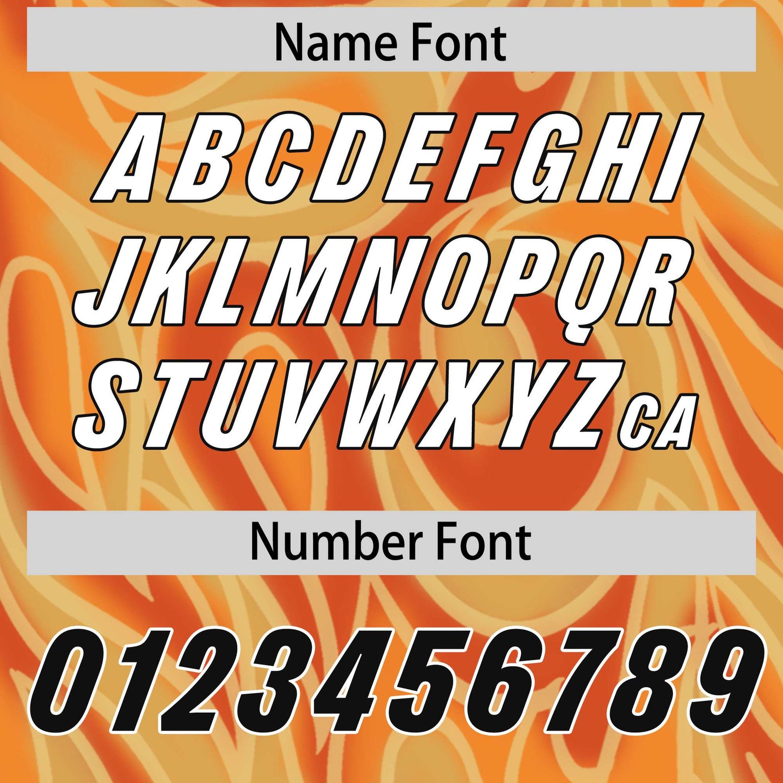 Custom Gold Orange Personalized Printed Graffiti Pattern Design Authentic Football Jersey