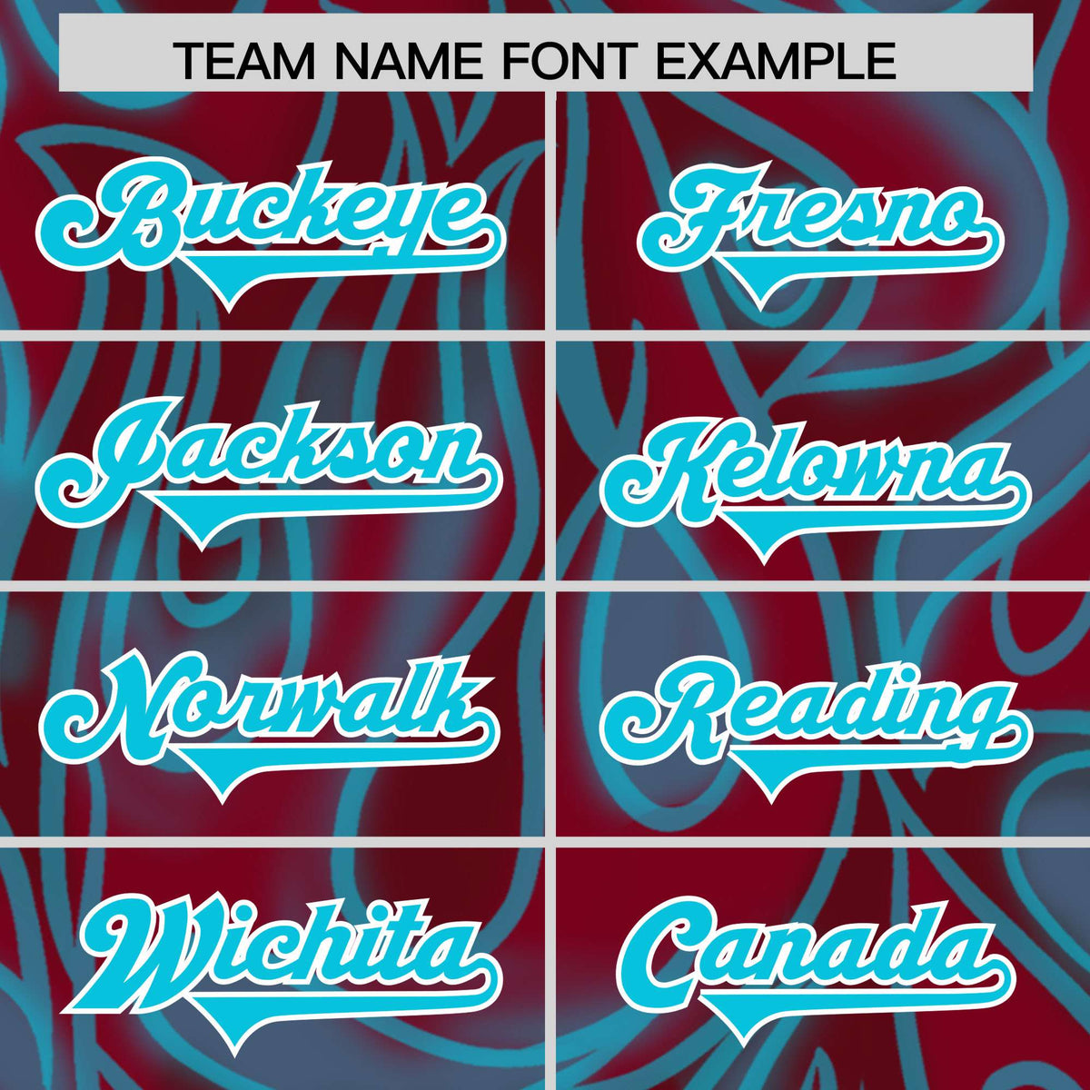 Custom Crimson Personalized Printed Graffiti Pattern Design Authentic Football Jersey