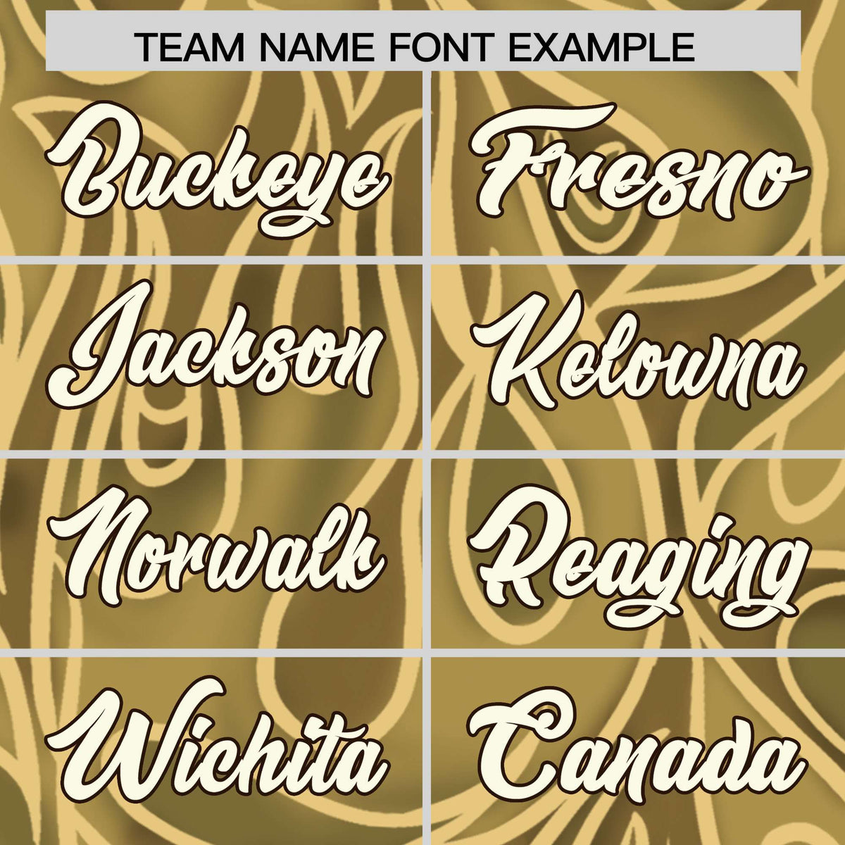 Custom Khaki Personalized Printed Graffiti Pattern Design Authentic Football Jersey