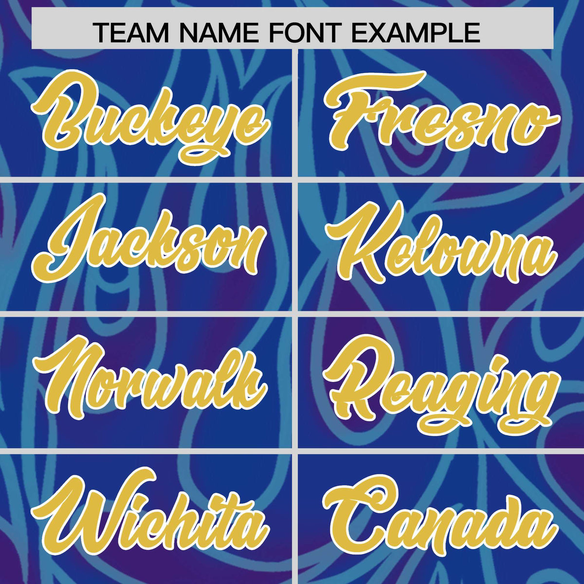 Custom Royal Personalized Printed Graffiti Pattern Design Authentic Football Jersey