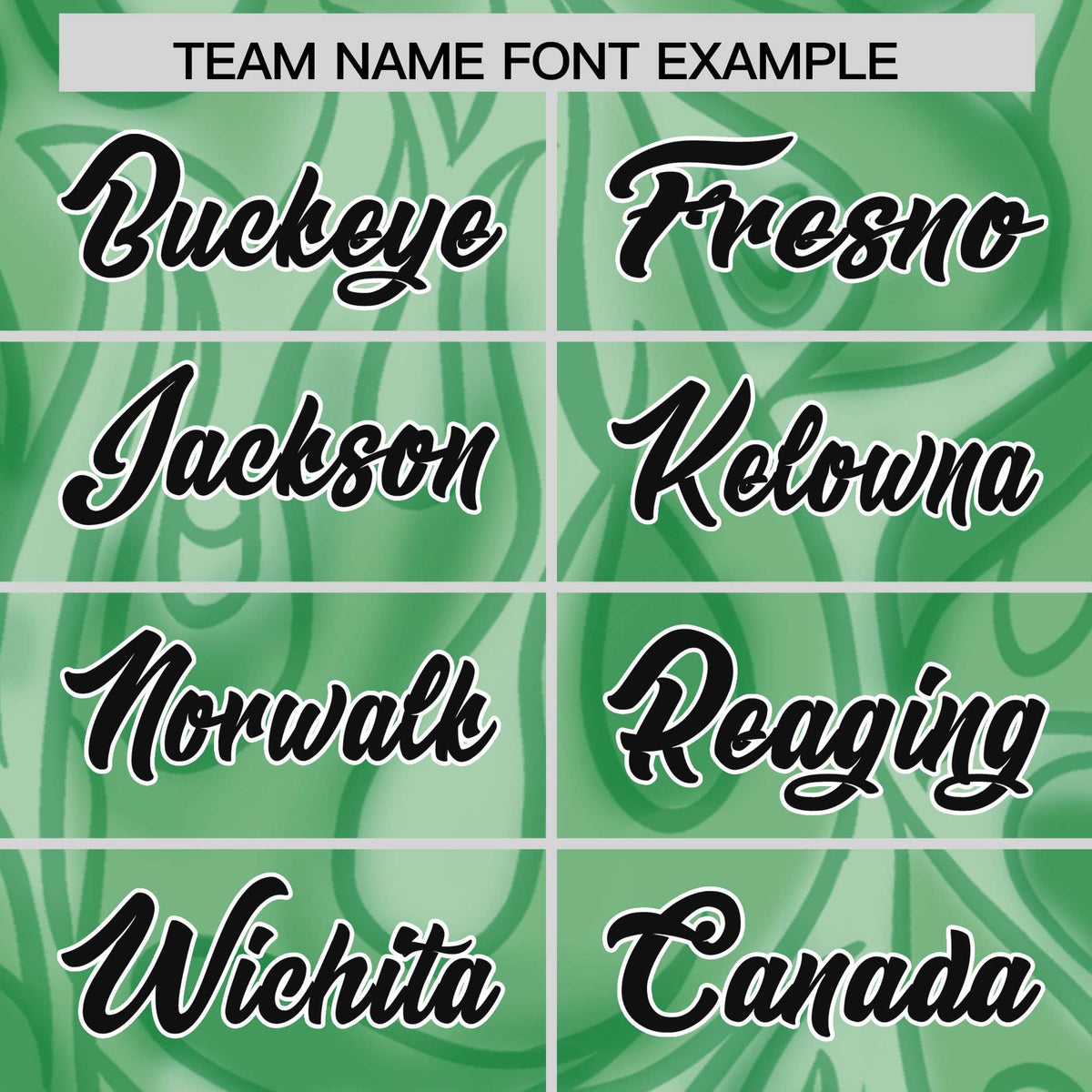 Custom Green Personalized Printed Graffiti Pattern Design Authentic Football Jersey