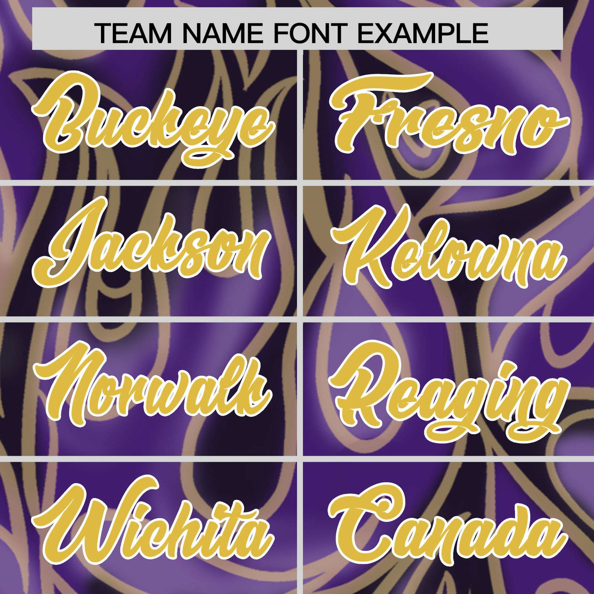 Custom Purple Personalized Printed Graffiti Pattern Design Authentic Football Jersey