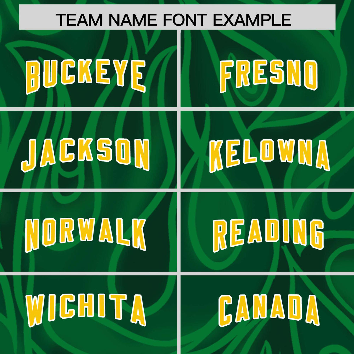 Custom Green Personalized Printed Graffiti Pattern Design Authentic Football Jersey