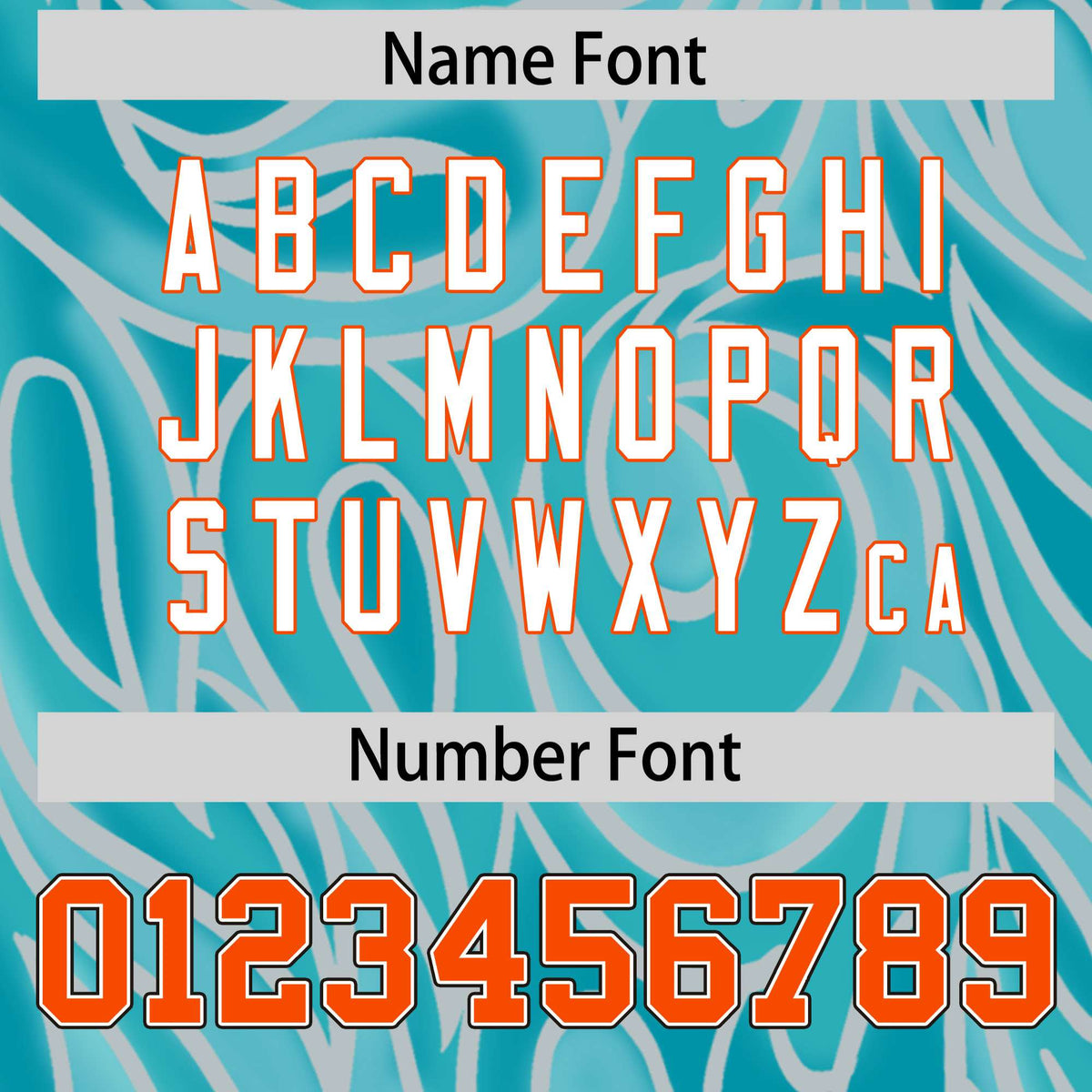 Custom Teal Personalized Printed Graffiti Pattern Design Authentic Football Jersey