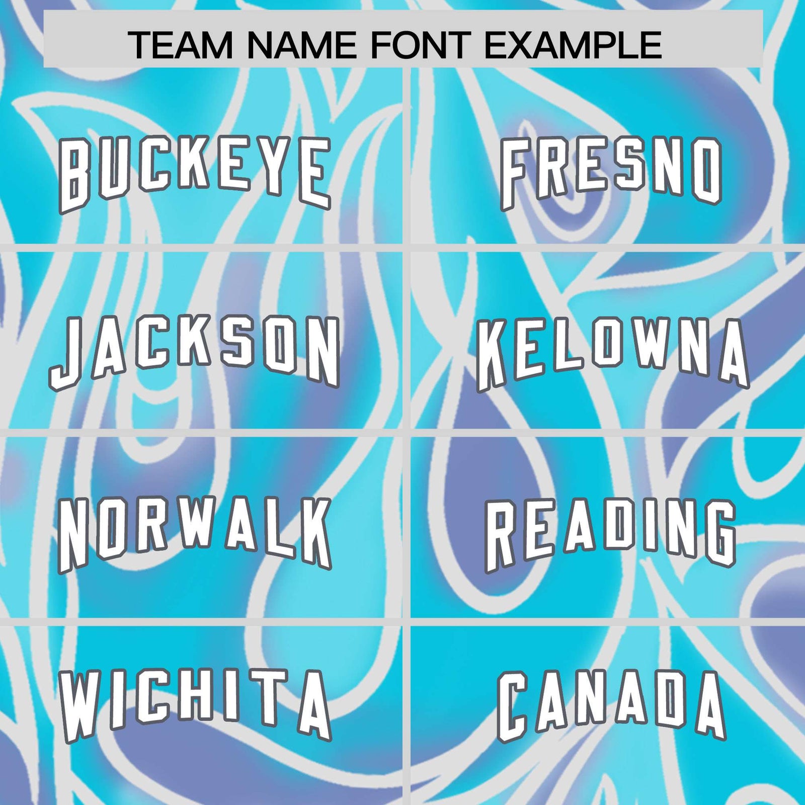 Custom Sky Blue Personalized Printed Graffiti Pattern Design Authentic Football Jersey