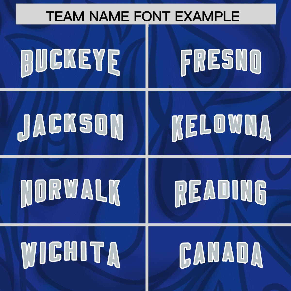 Custom Royal Personalized Printed Graffiti Pattern Design Authentic Football Jersey