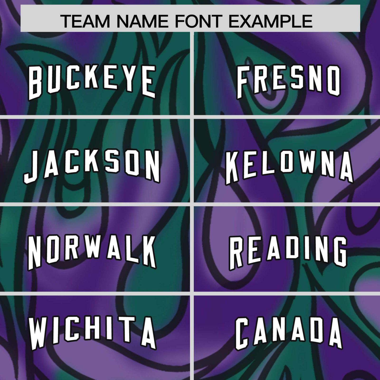 Custom Purple Personalized Printed Graffiti Pattern Design Authentic Football Jersey