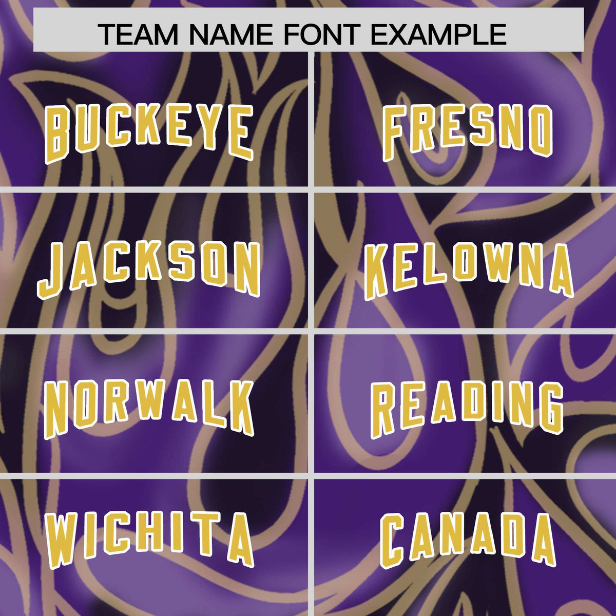 Custom Purple Personalized Printed Graffiti Pattern Design Authentic Football Jersey