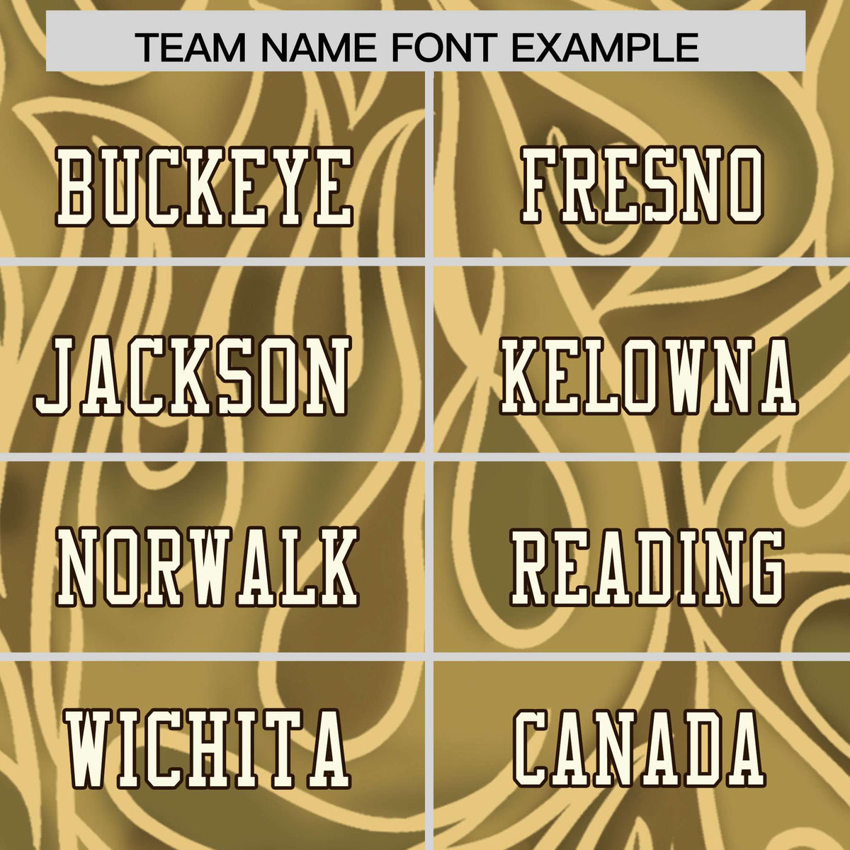 Custom Khaki Personalized Printed Graffiti Pattern Design Authentic Football Jersey