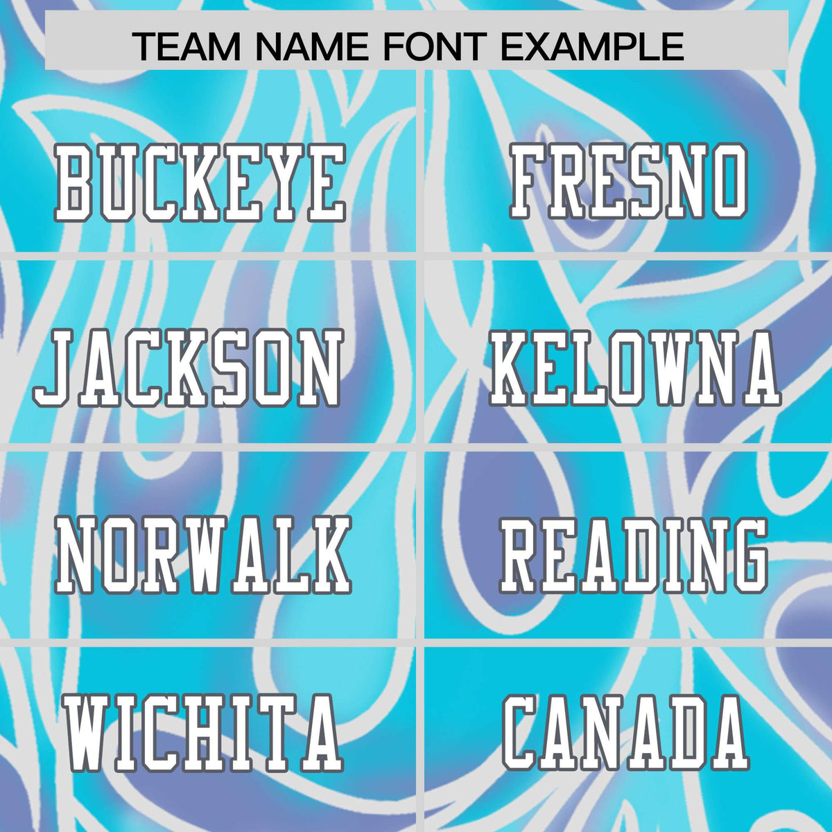 Custom Sky Blue Personalized Printed Graffiti Pattern Design Authentic Football Jersey