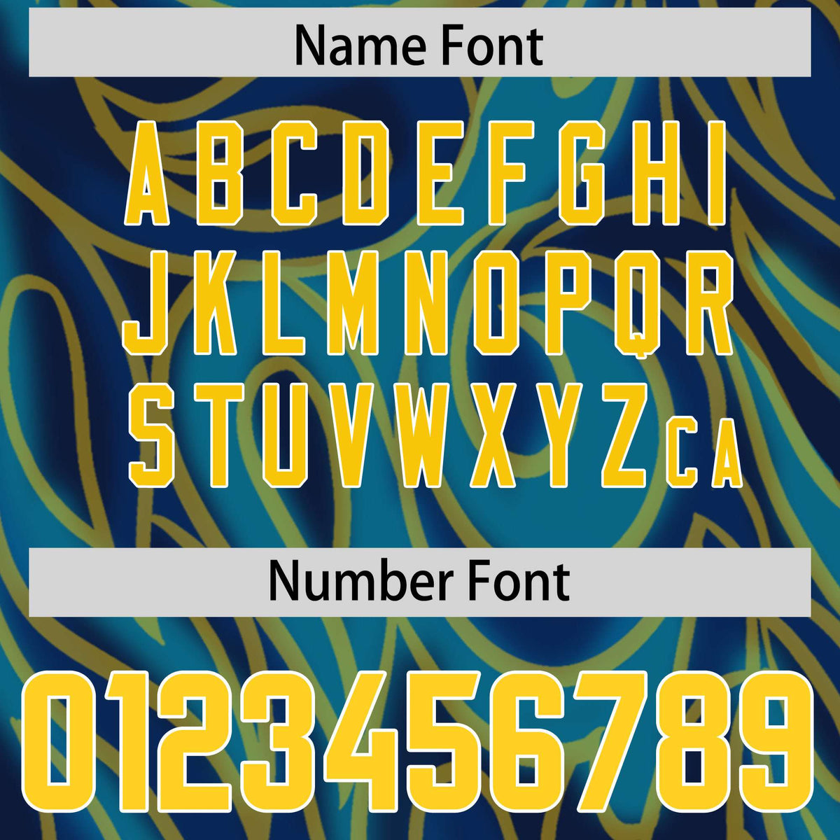 Custom Navy Personalized Printed Graffiti Pattern Design Authentic Football Jersey