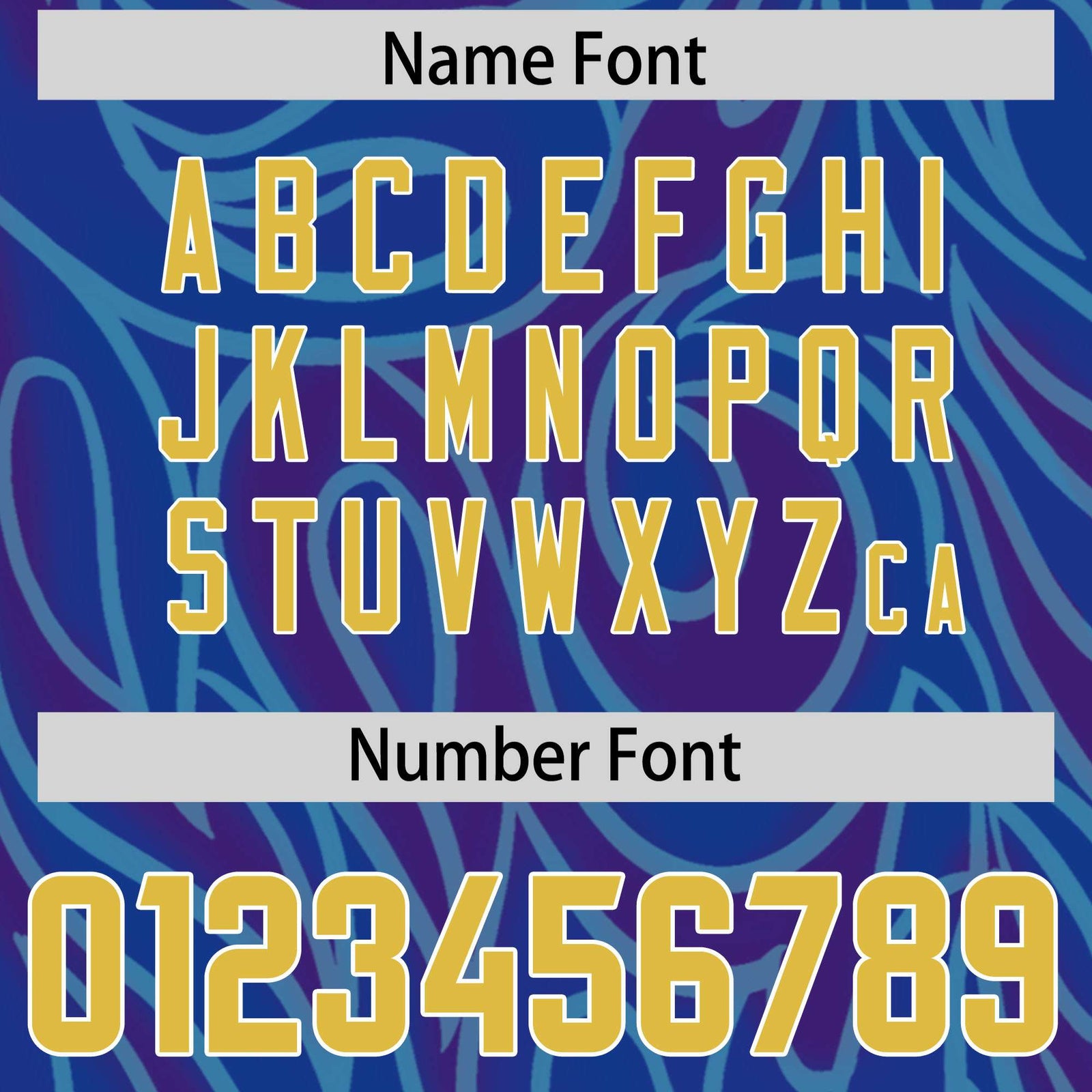 Custom Royal Personalized Printed Graffiti Pattern Design Authentic Football Jersey