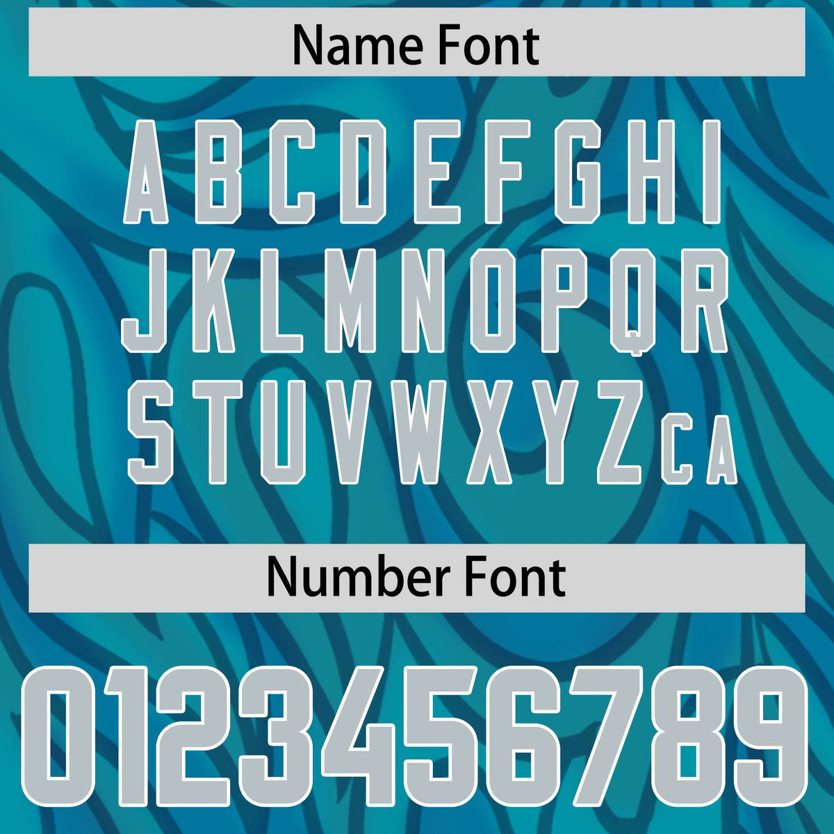 Custom Aqua Personalized Printed Graffiti Pattern Design Authentic Football Jersey