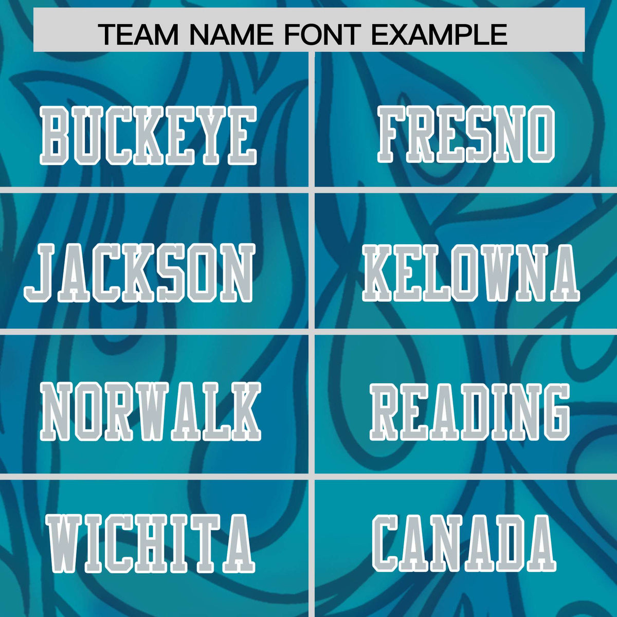 Custom Aqua Personalized Printed Graffiti Pattern Design Authentic Football Jersey