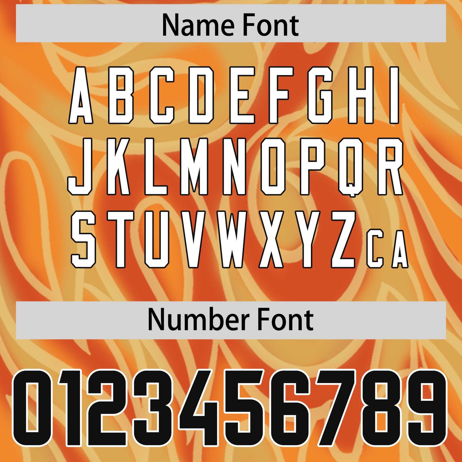 Custom Gold Orange Personalized Printed Graffiti Pattern Design Authentic Football Jersey