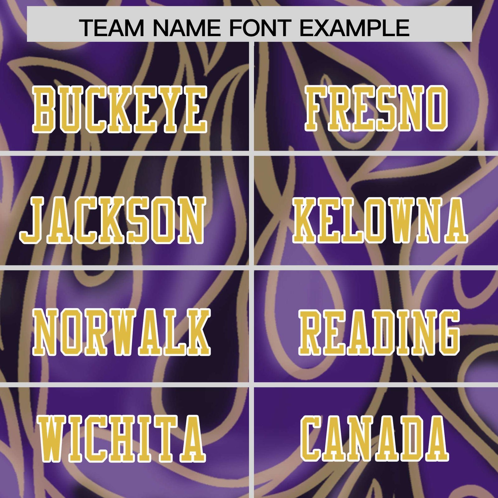 Custom Purple Personalized Printed Graffiti Pattern Design Authentic Football Jersey