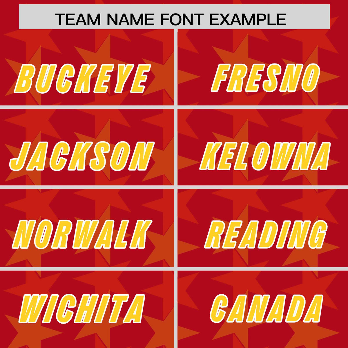 Custom Red Yellow Personalized All Star Graffiti Pattern Authentic Football Jersey