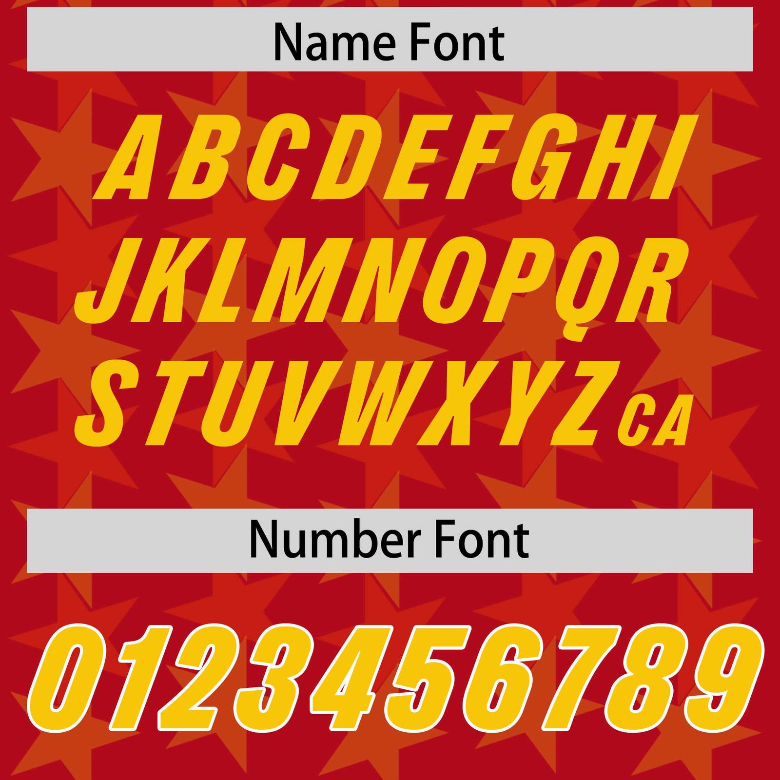 Custom Red Yellow Personalized All Star Graffiti Pattern Authentic Football Jersey