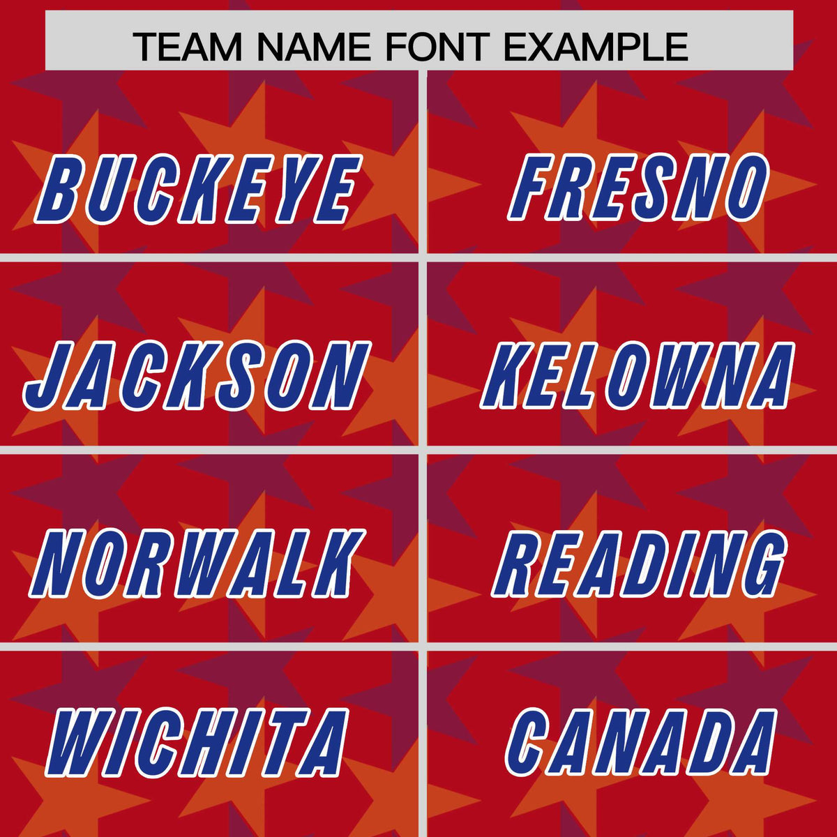 Custom Red Royal Personalized All Star Graffiti Pattern Authentic Football Jersey