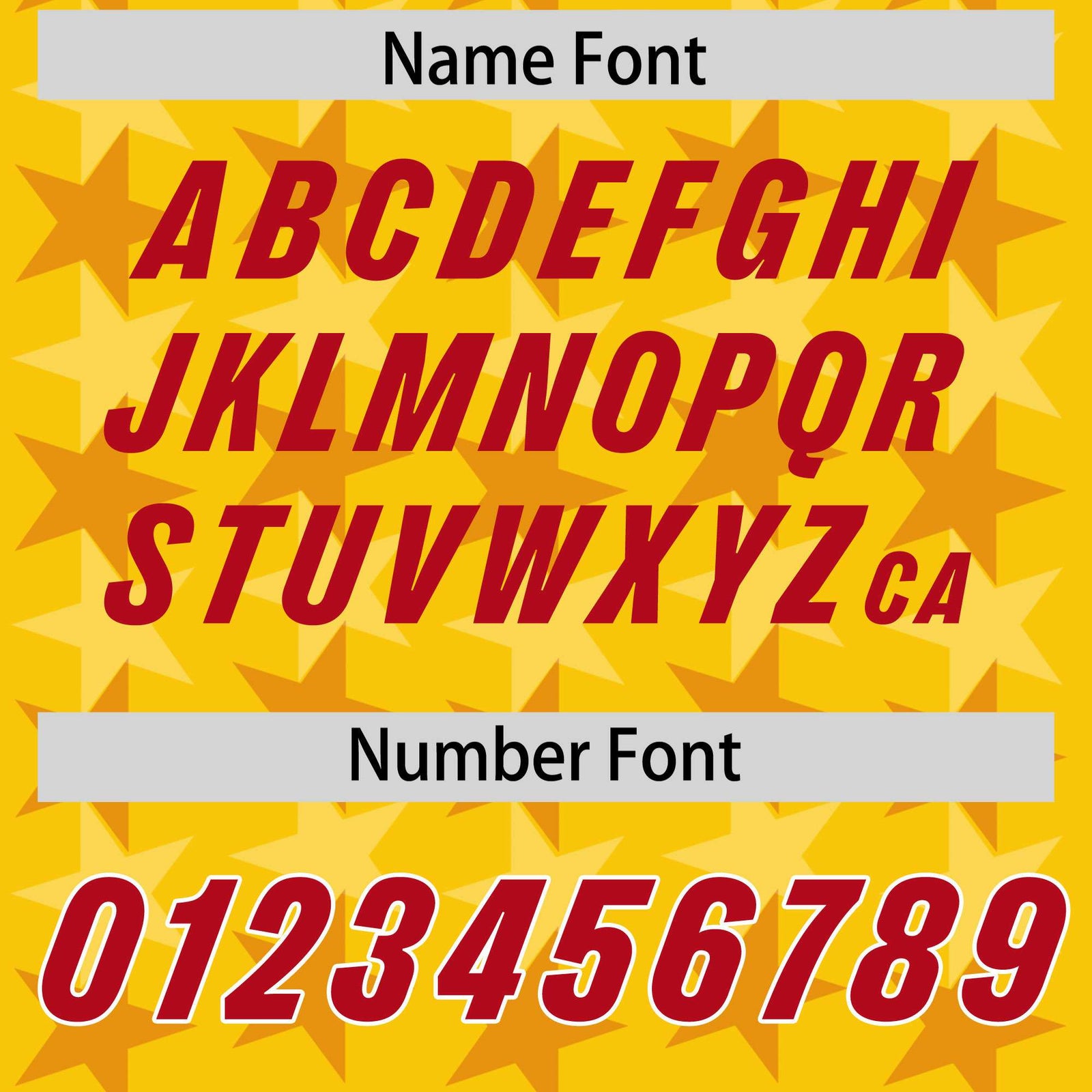 Custom Gold Red Personalized All Star Graffiti Pattern Authentic Football Jersey