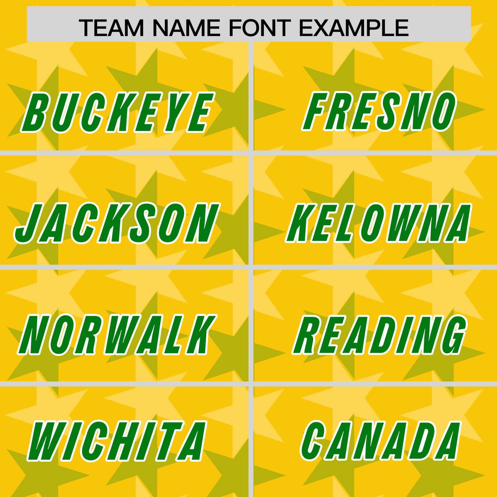 Custom Gold Kelly Green Personalized All Star Graffiti Pattern Authentic Football Jersey