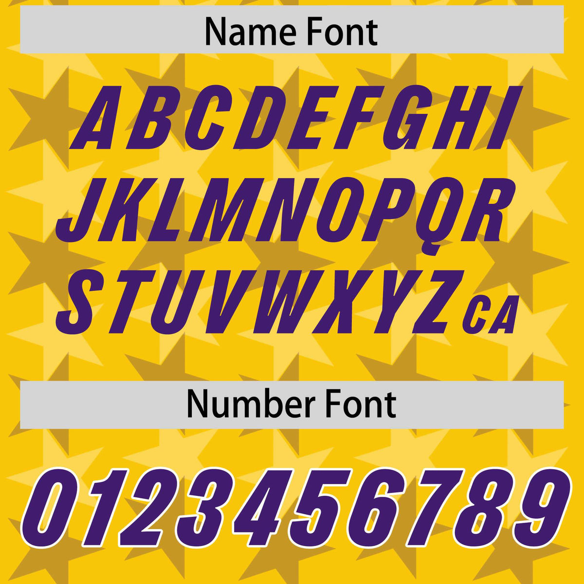 Custom Gold Purple Personalized All Star Graffiti Pattern Authentic Football Jersey