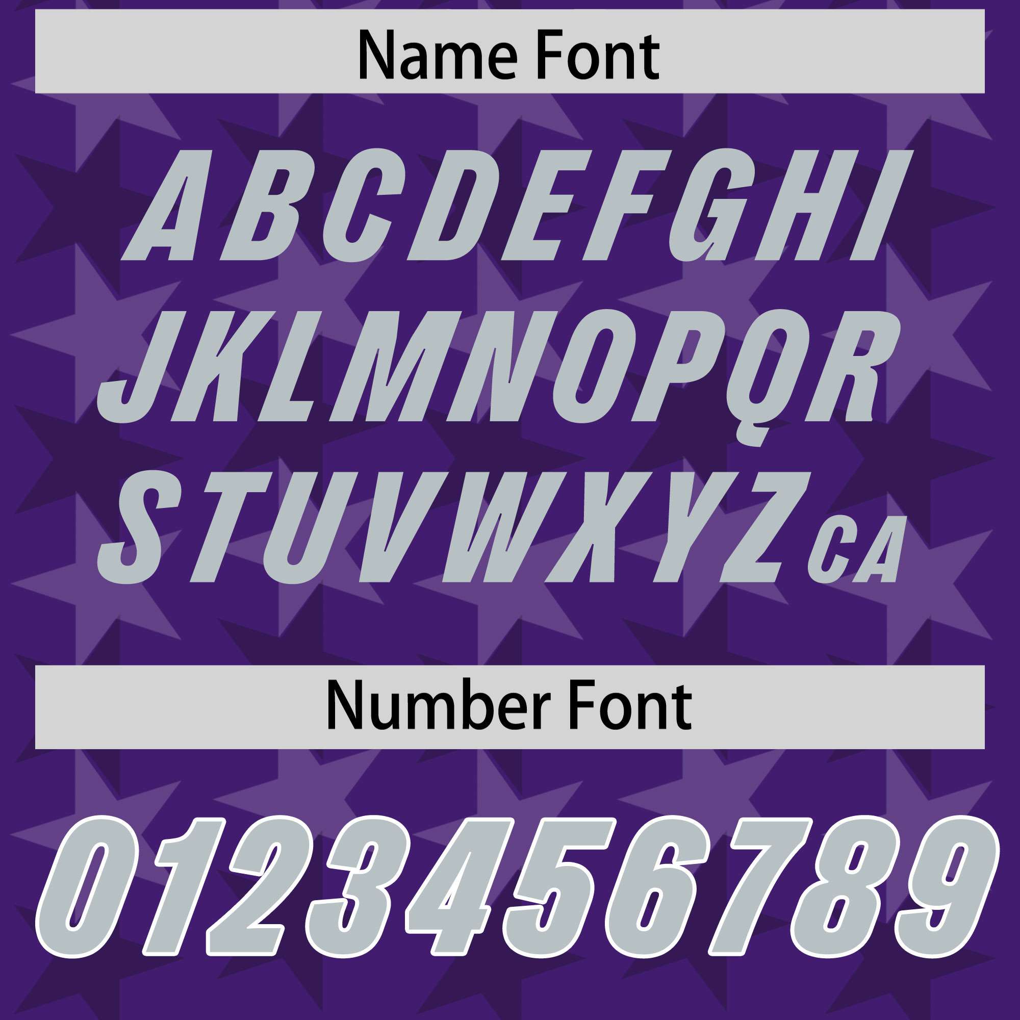 Custom Purple Grey Personalized All Star Graffiti Pattern Authentic Football Jersey