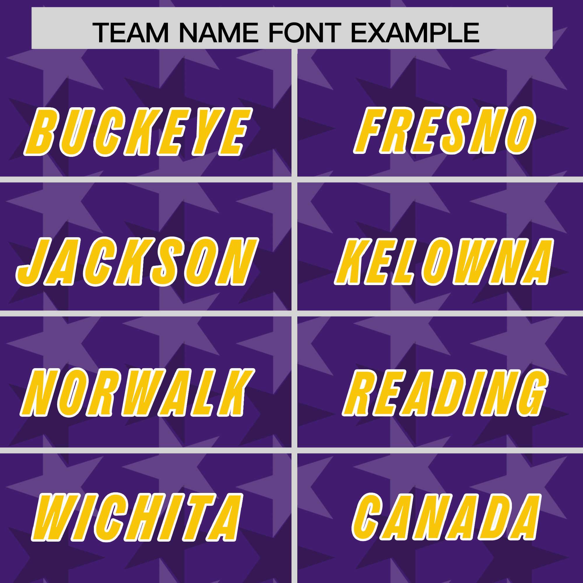 Custom Purple Gold Personalized All Star Graffiti Pattern Authentic Football Jersey
