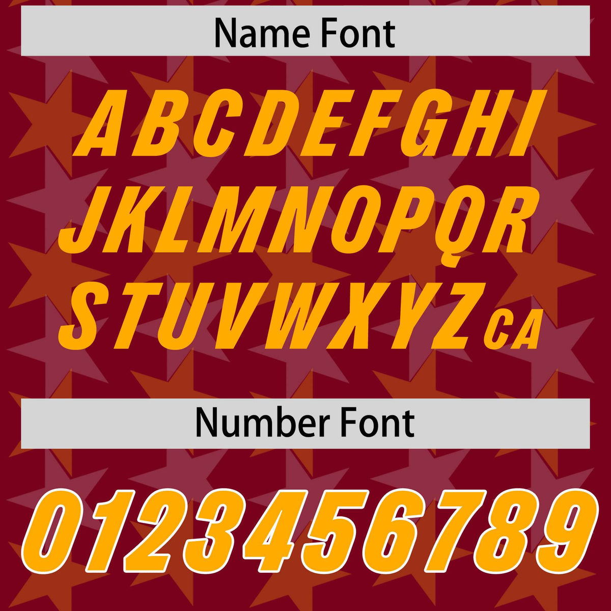 Custom Crimson Yellow Personalized All Star Graffiti Pattern Authentic Football Jersey