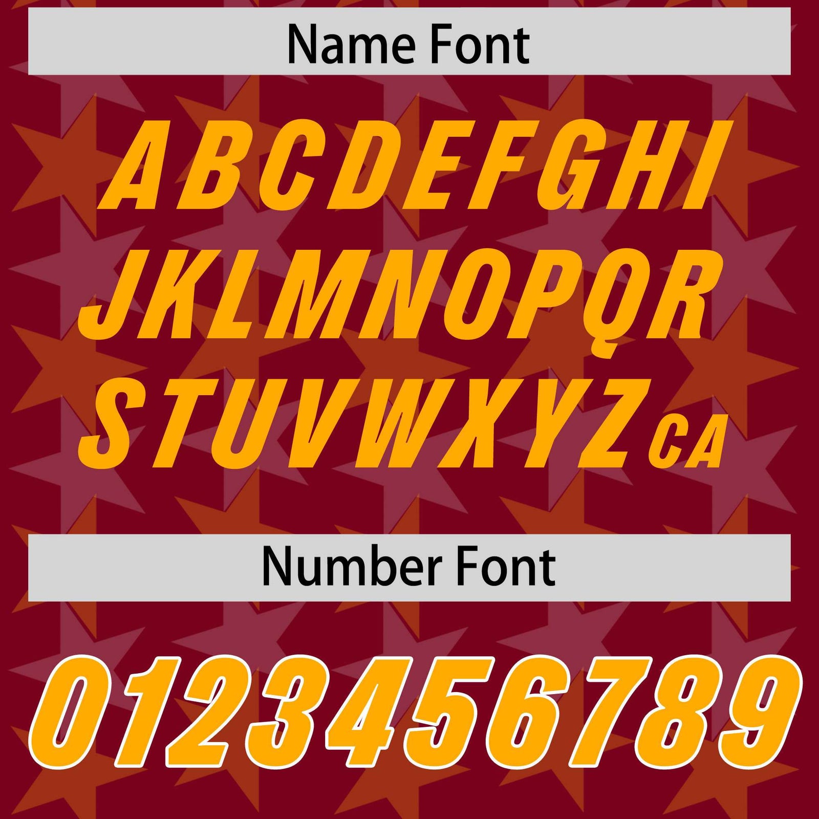 Custom Crimson Yellow Personalized All Star Graffiti Pattern Authentic Football Jersey