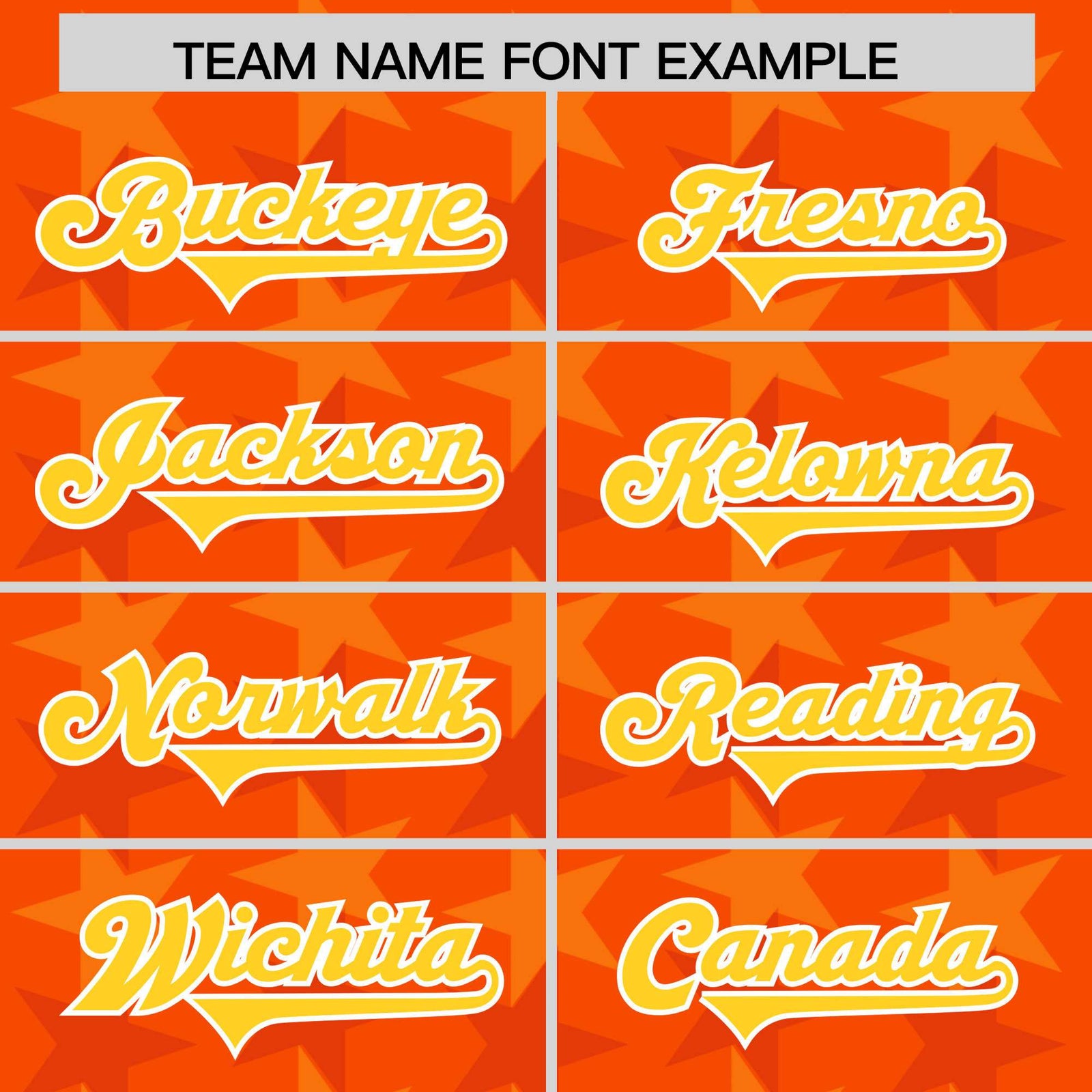 Custom Orange Gold Personalized All Star Graffiti Pattern Authentic Football Jersey