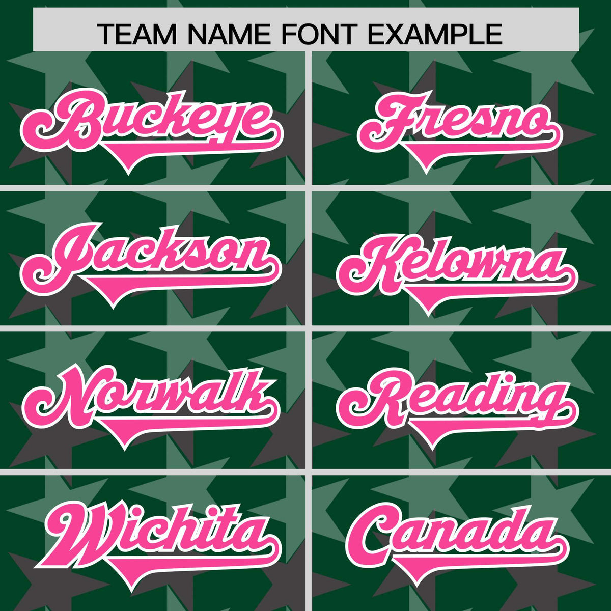 Custom Green Pink Personalized All Star Graffiti Pattern Authentic Football Jersey