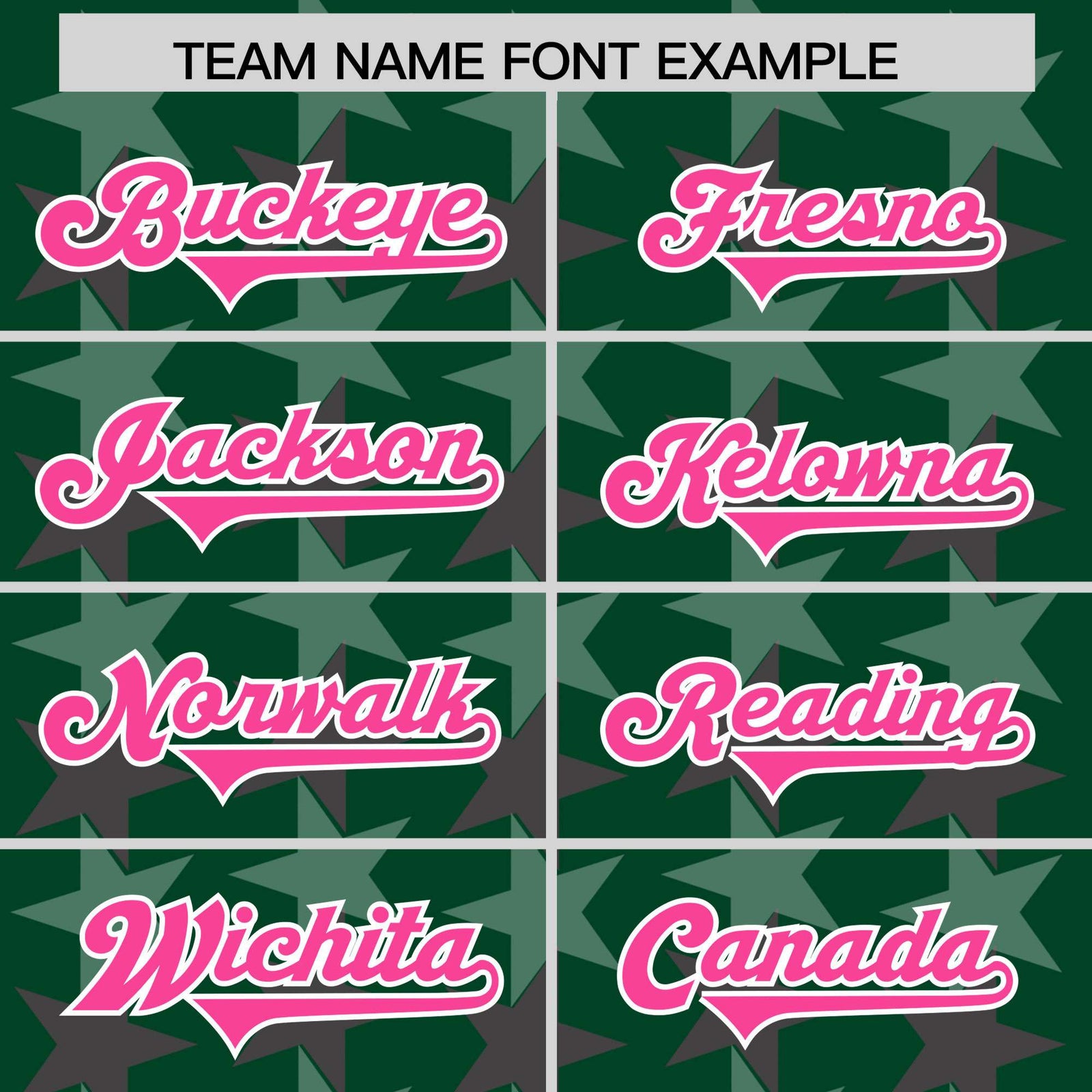 Custom Green Pink Personalized All Star Graffiti Pattern Authentic Football Jersey