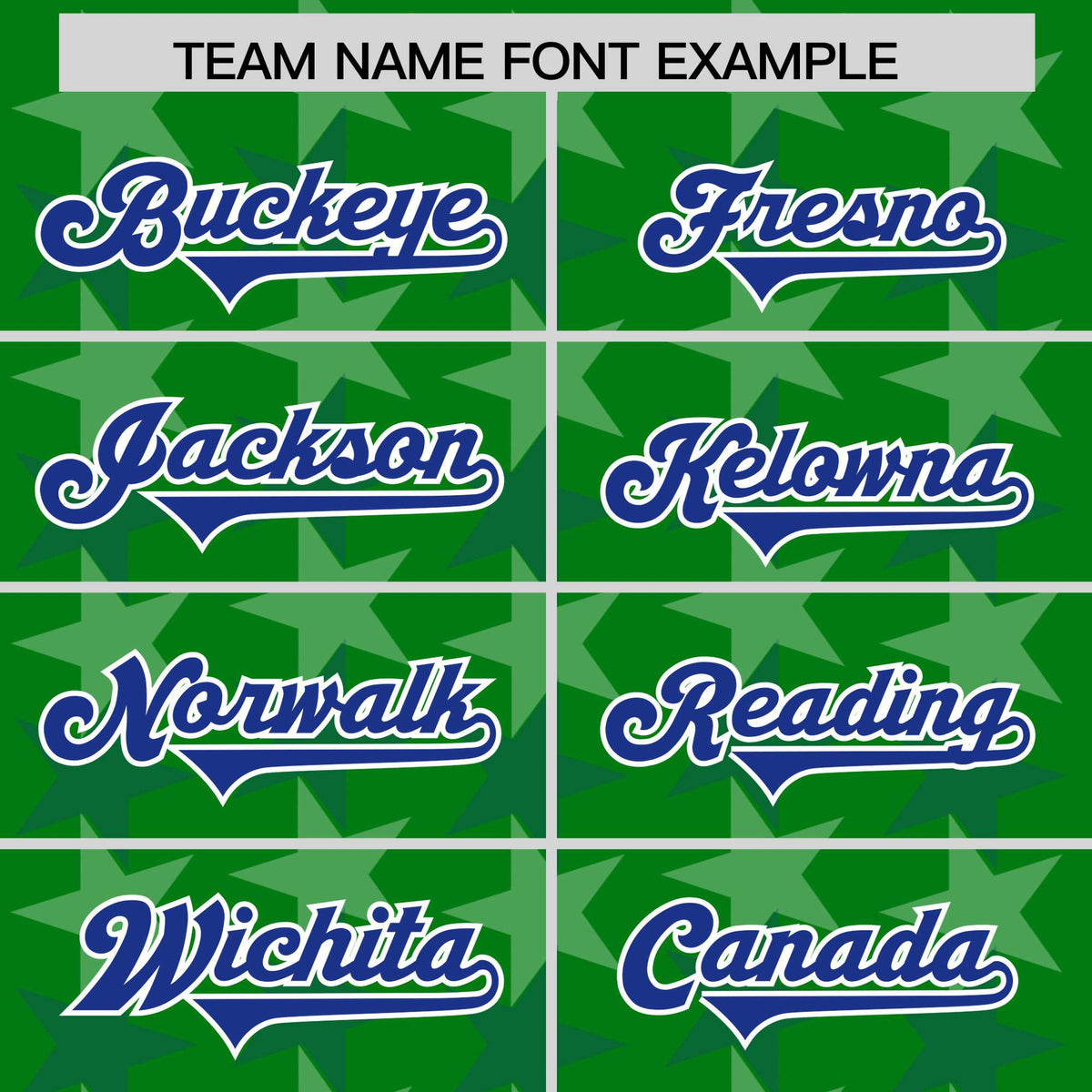 Custom Kelly Green Royal Personalized All Star Graffiti Pattern Authentic Football Jersey
