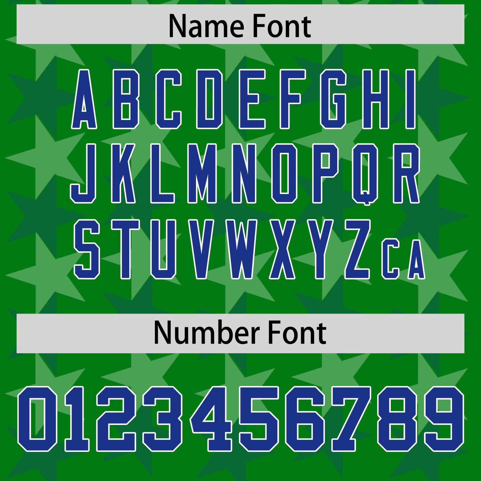 Custom Kelly Green Royal Personalized All Star Graffiti Pattern Authentic Football Jersey